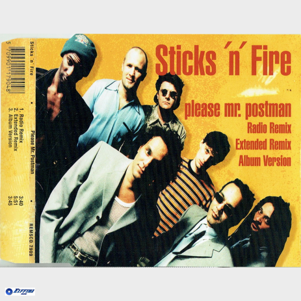 Sticks 'n' Fire - Please Mr. Postman (1996) (Slim)