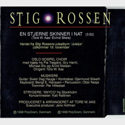 Stig Rossen - En Stjerne Skinner I Nat (1998)