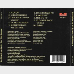 Stig Rossen - Krlighed Og Alt Det Der (1996)