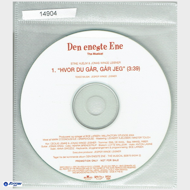 Stine Hjelm &amp; Jonas Winge Leisner - Hvor Du Gr, Gr Jeg (2004) (Promo)