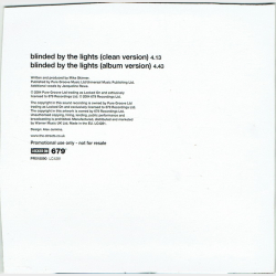 Streets, The - Blinded By The Light (2004) (Promo)