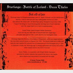 Sturfunga Battle Of Iceland Doces Thules (2009) (Digi)