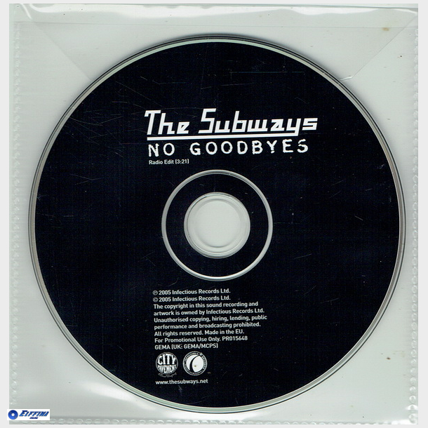 Subways - No Goodbyes (2005) (Promo)