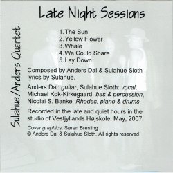 Sulanue &amp; Anders Quartet - Late Night Sessions (Promo)