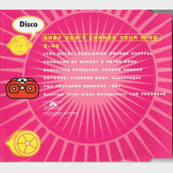 Sunzet - Baby Don't Change Your Mind (1997) (Promo)