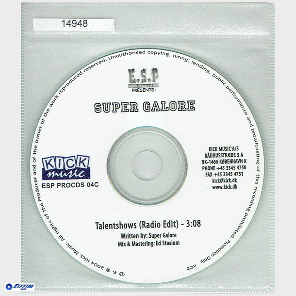 Super Galore - Talentshows (2004) (Promo)