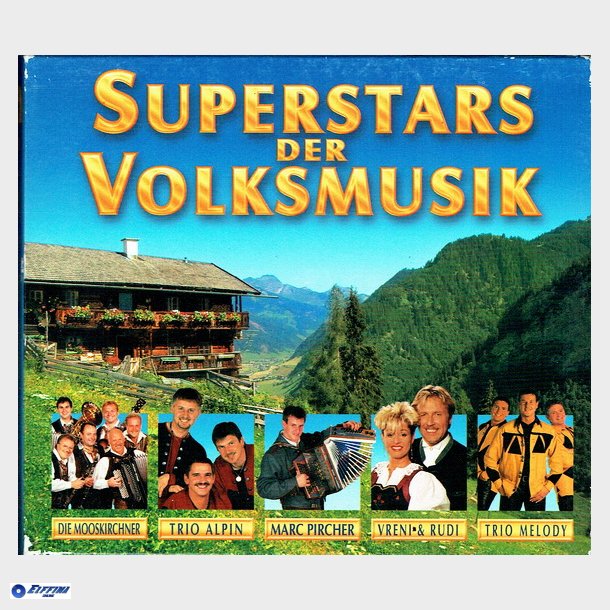 Superstars Der Volksmusik (2003) 3xCD Boks