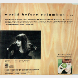 Suzanne Vega - World Before Columbus (1997)