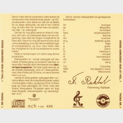 Svend Asmussen Vol 1 1934-37 (1993)