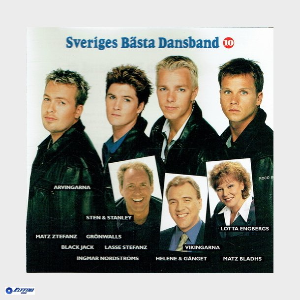 Sveriges B&auml;sta Danband 10 (1997) - NY