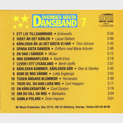 Sveriges B&auml;sta Dansband 1995-07
