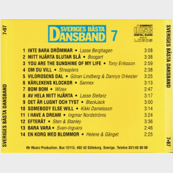 Sveriges B&auml;sta Dansband 1997-07 (1997)