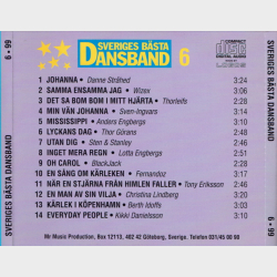 Sveriges B&auml;sta Dansband 1999-06 (1999)