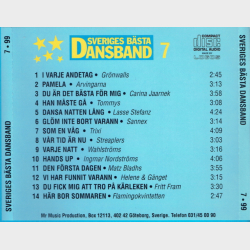 Sveriges B&auml;sta Dansband 1999-07 (1999)