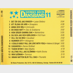 Sveriges B&auml;sta Dansband 1999-11 (1999)
