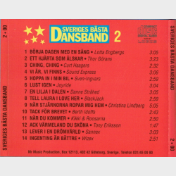 Sveriges B&auml;sta Dansband 2000-02 (2000)