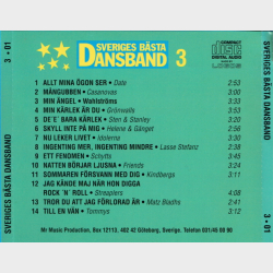 Sveriges B&auml;sta Dansband 2001-03 (2001)