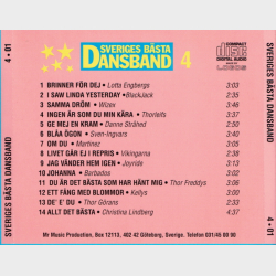 Sveriges B&auml;sta Dansband 2001-04 (2001)