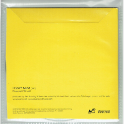 Swan Lee - I Don't Mind (2004) (Promo)