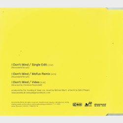 Swan Lee - I Don't Mind (2004)