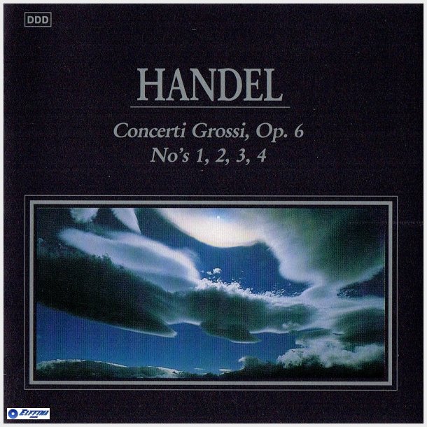 Symphony (SYCD 6030) - George Frideric Handel - Concerti Grossi, Op. 6 No's 1, 2, 3, 4 (1991)