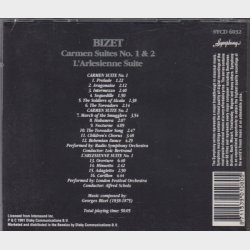 Symphony (SYCD 6032) - Georges Bizet - Carmen Suites No. 1 &amp; 2, L'Arlesienne Suite (1991)