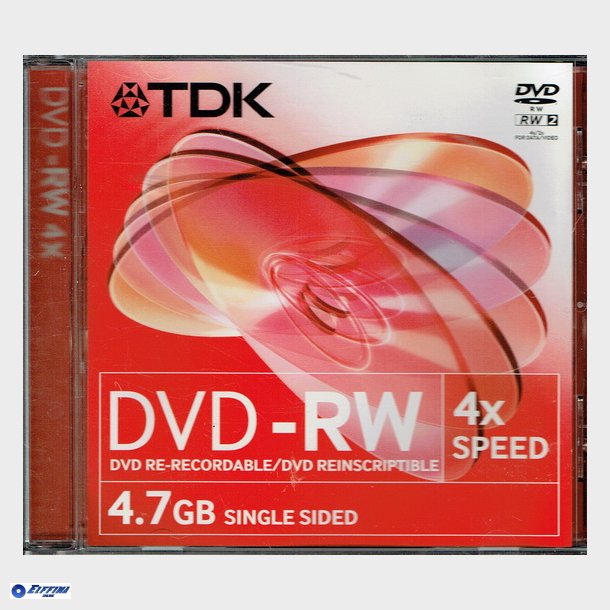 TDK DVD-RW 4x 4,7GB - NY