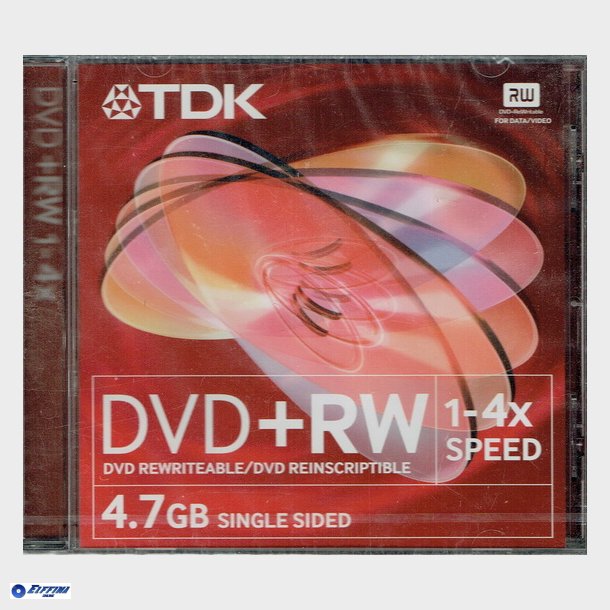 TDK DVD+RW 1-4x 4,7GB - NY