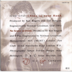 T'Pau - China In Your Hand (1987)