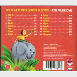 Tl Vilde Dyr Med Sren &amp; Lotte (2002) (Lyt Og ls) (Jewel)