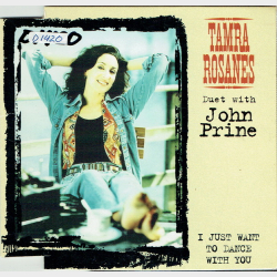 Tamra Rosanes duet with John Prine - I Just Want To Dance With You (1995) (Promo)