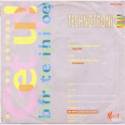 Technotronic - Get Up (Before The Night Is Over) (Mega Records) (1990)