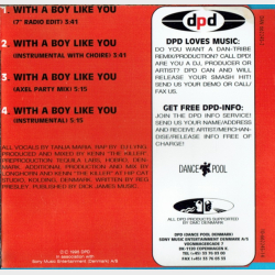 Tequila Pres. Tanja Maria - With A Boy Like You (1995)