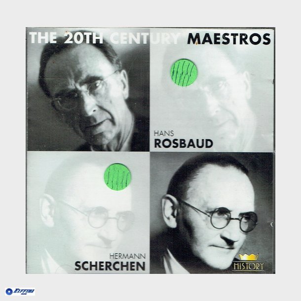 The 20th Century Maestros (Nr. 204563) - Rosbaud / Scherchen (2000)