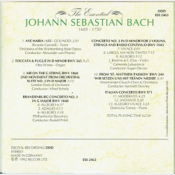 (The Essential) Bach (1992)