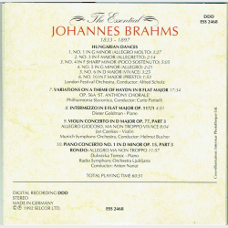 (The Essential) Brahms (1992)