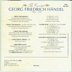 (The Essential) Handel (1992)