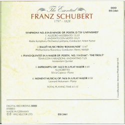 (The Essential) Schubert (1992)