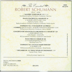 (The Essential) Schumann (1992)
