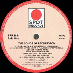 The Songs Of Paddington (1984)