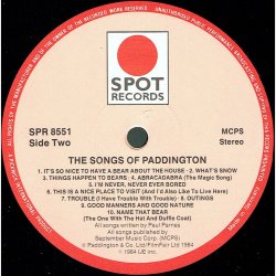 The Songs Of Paddington (1984)