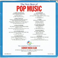 The Very Best Of Pop Music (Presentation Sampler)