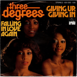 Three Degrees, The - Giving Up, Giving Up (1978)
