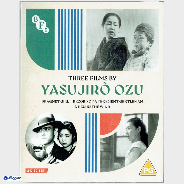 Three Films by Yasujiro Ozu (2023) (SE) (Japan) (m. Slipcase)