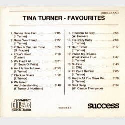 Tina Turner - Favourites