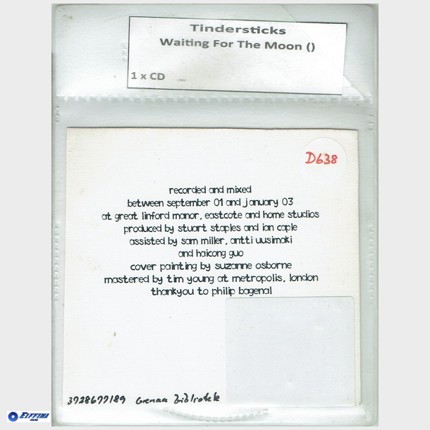 Tindersticks - Waiting For The Moon (2003) (Bib CD)