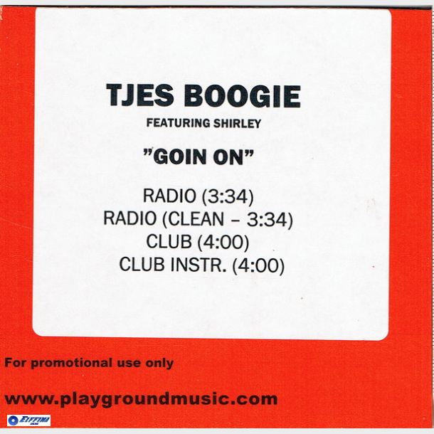 Tjes Boogie ft. Shirley - Goin On (2003) (Promo)