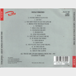 Tom Jones - Great Songs Of Our Time (1997)
