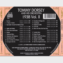 Tommy Dorsey And His Orchestra - 1938 Vol. II (2000)