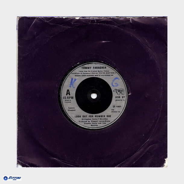 Tommy Faragher - Look Out For Number One (1983)